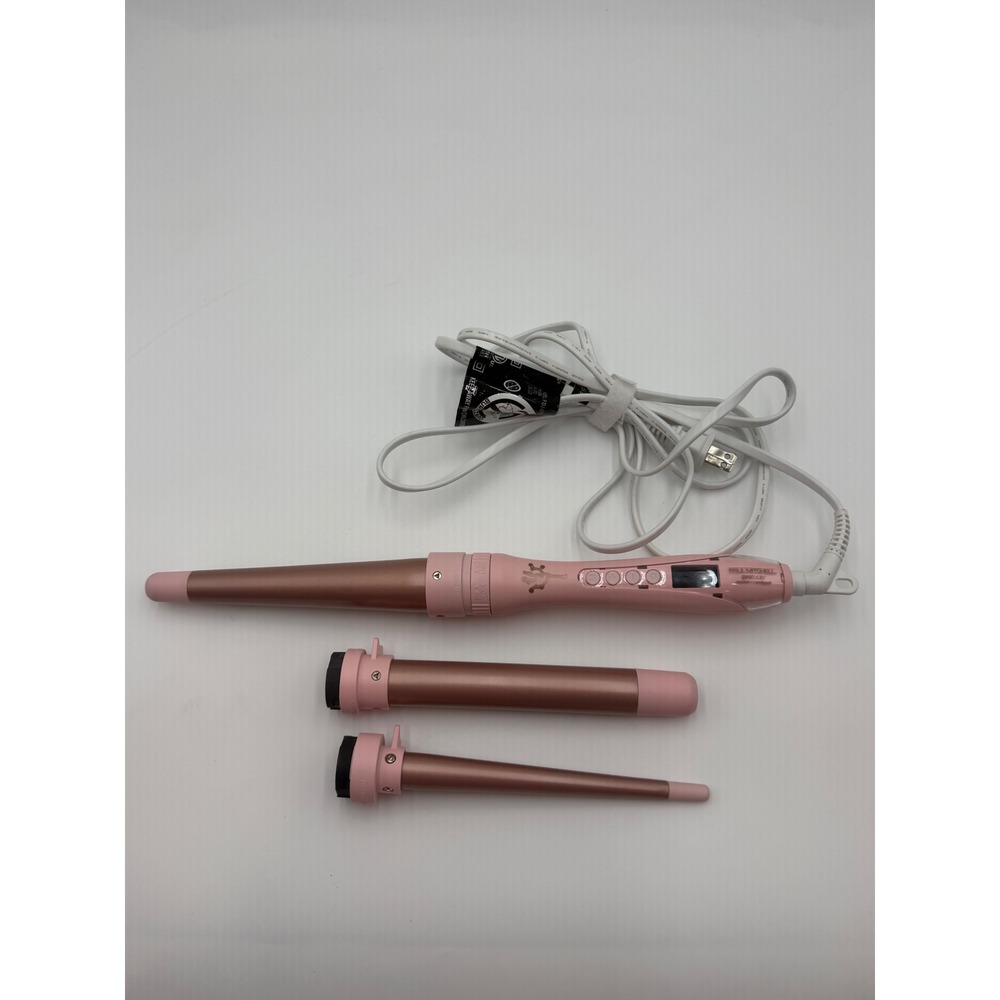 Paul Mitchell Pro Tools Express Ion Unclipped 3-in-1 Curling Iron Pink Rose Gold